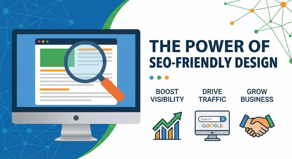 Scrupulous Technology developers optimizing a website structure for better Google visibility.