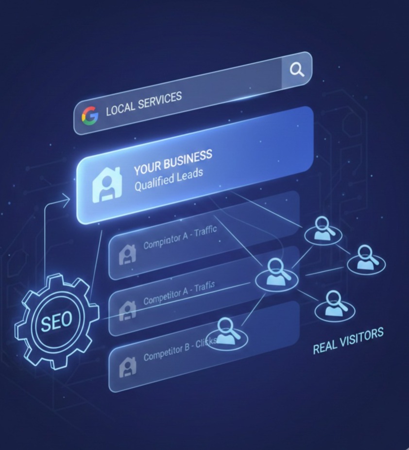 Scrupulous Technology helps businesses rank on Google with smart SEO strategies that attract real visitors and customers in competitive markets.