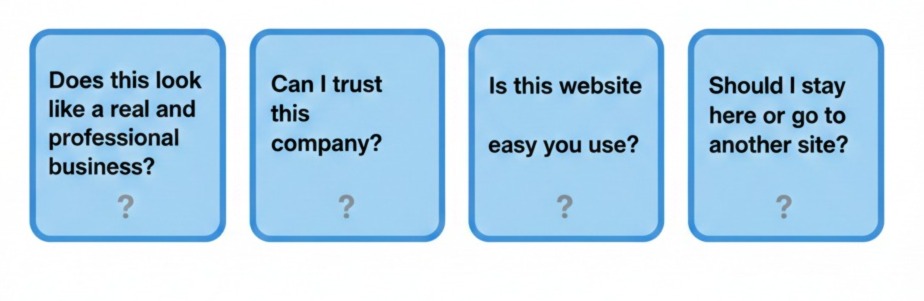Visitors judge trust, professionalism, and ease of use within seconds of a website design by Scrupulous Technology, deciding whether to stay or leave.