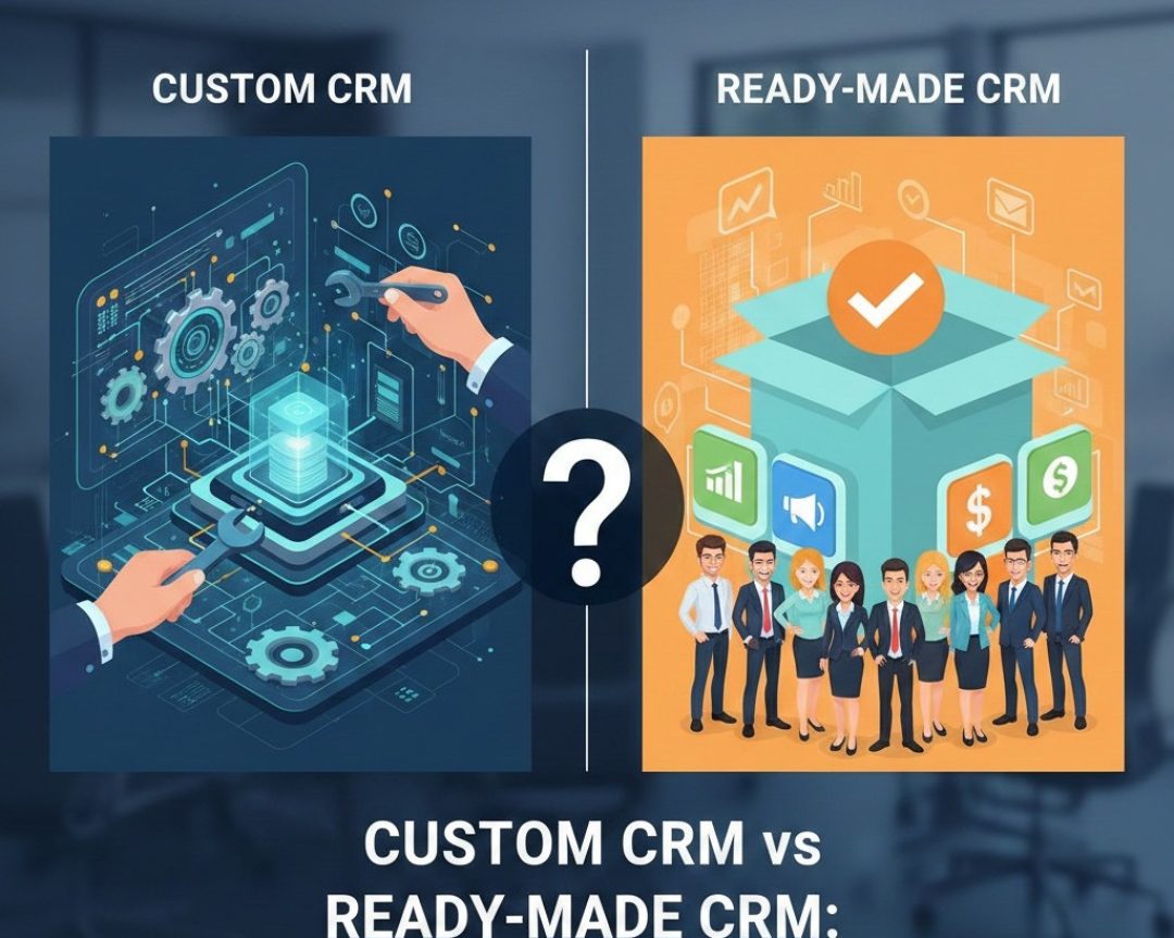 Custom CRM vs Ready-Made CRM: Which One Should You Choose?