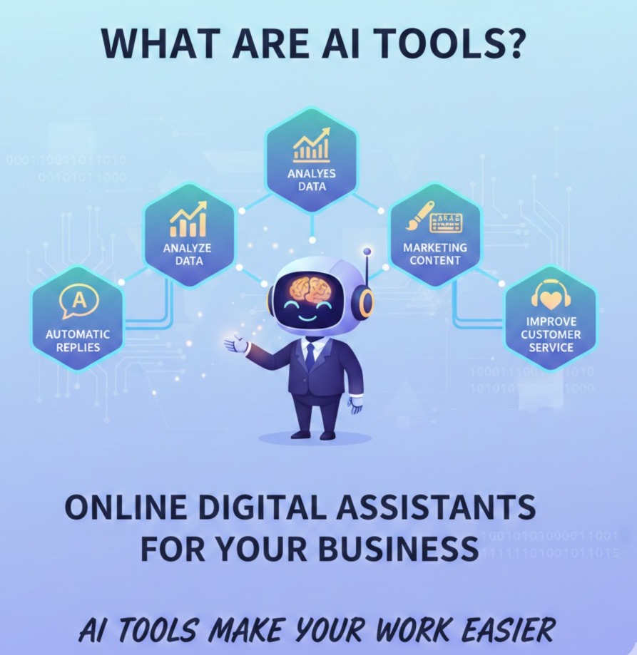 AI tools helping businesses automate tasks like customer replies, sales analysis, marketing, and inventory management – Scrupulous Technology