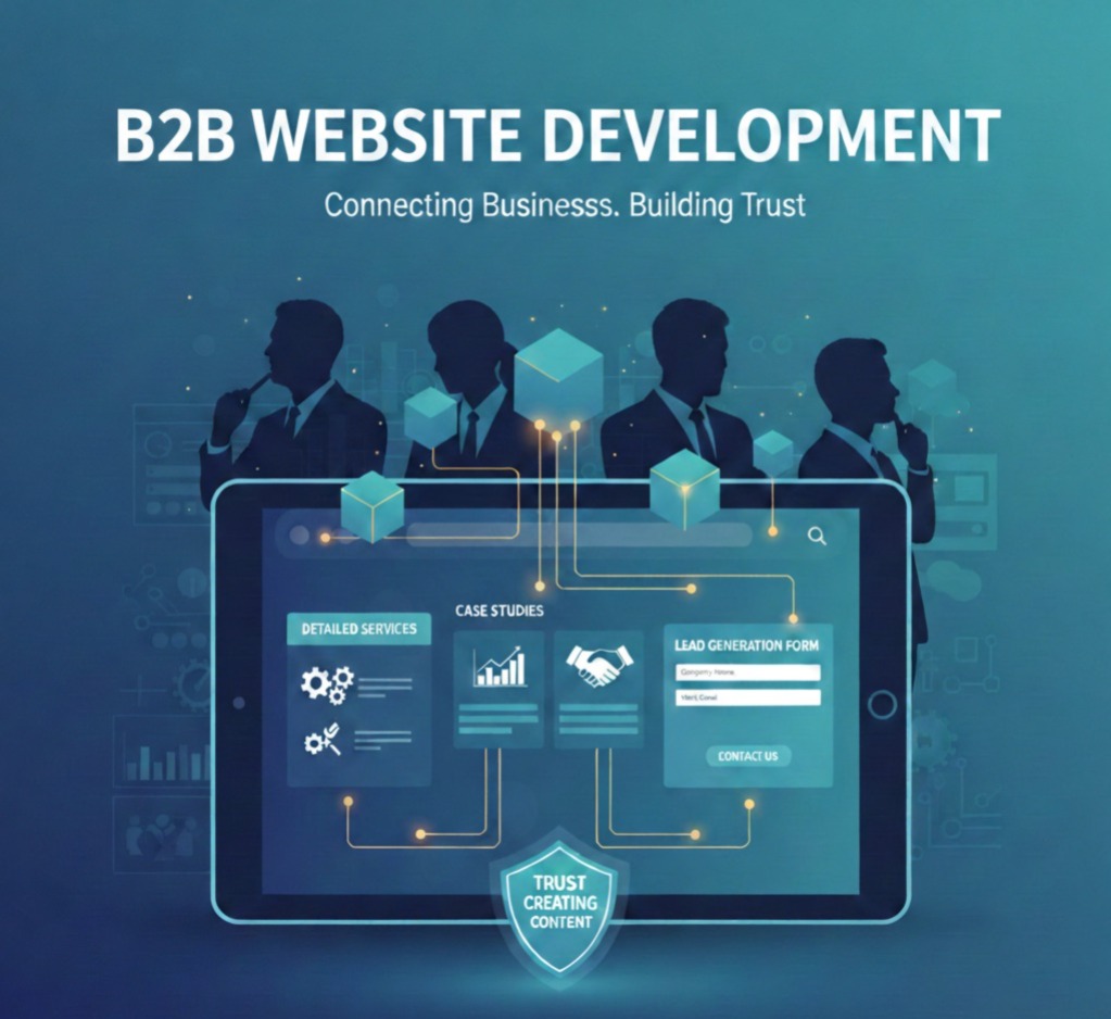 B2B website development by Scrupulous Technology helps businesses showcase services, build trust, and generate quality leads online.