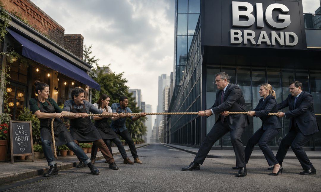 How AI Helps Small Businesses Compete with Big Brands