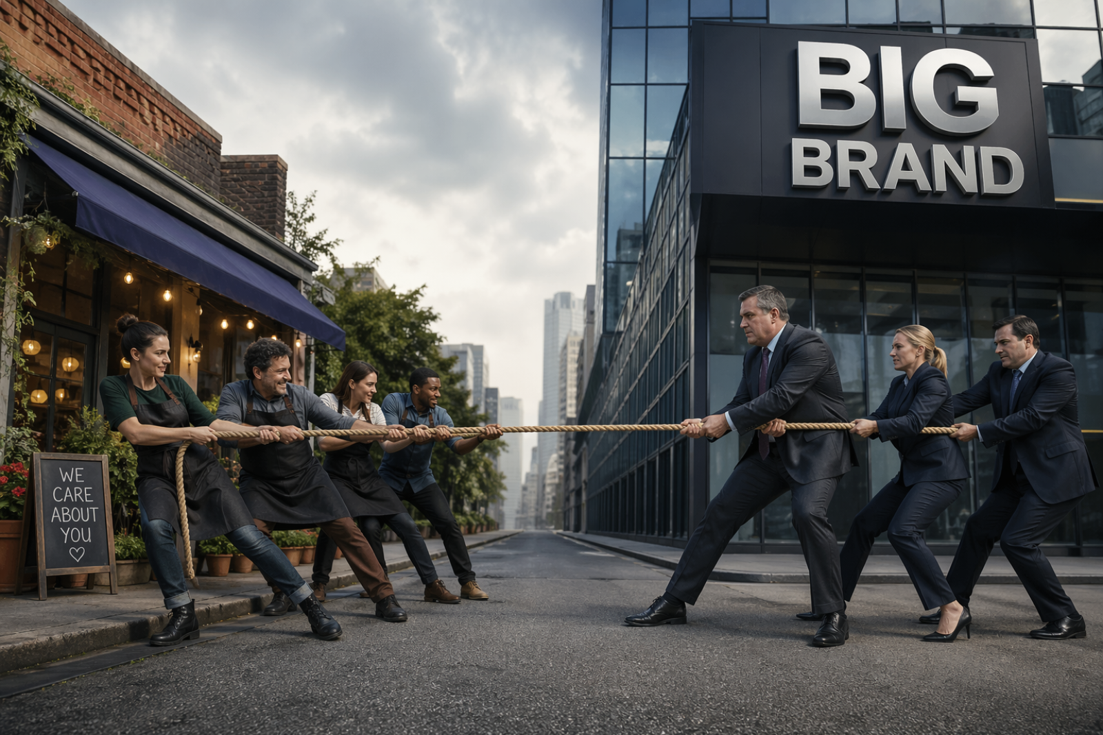 How AI Helps Small Businesses Compete with Big Brands