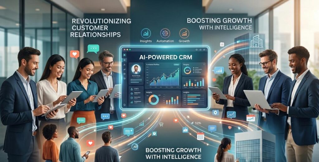 AI-powered CRM by Scrupulous Technology helps businesses manage customer relationships, automate tasks, and improve user experience for better growth