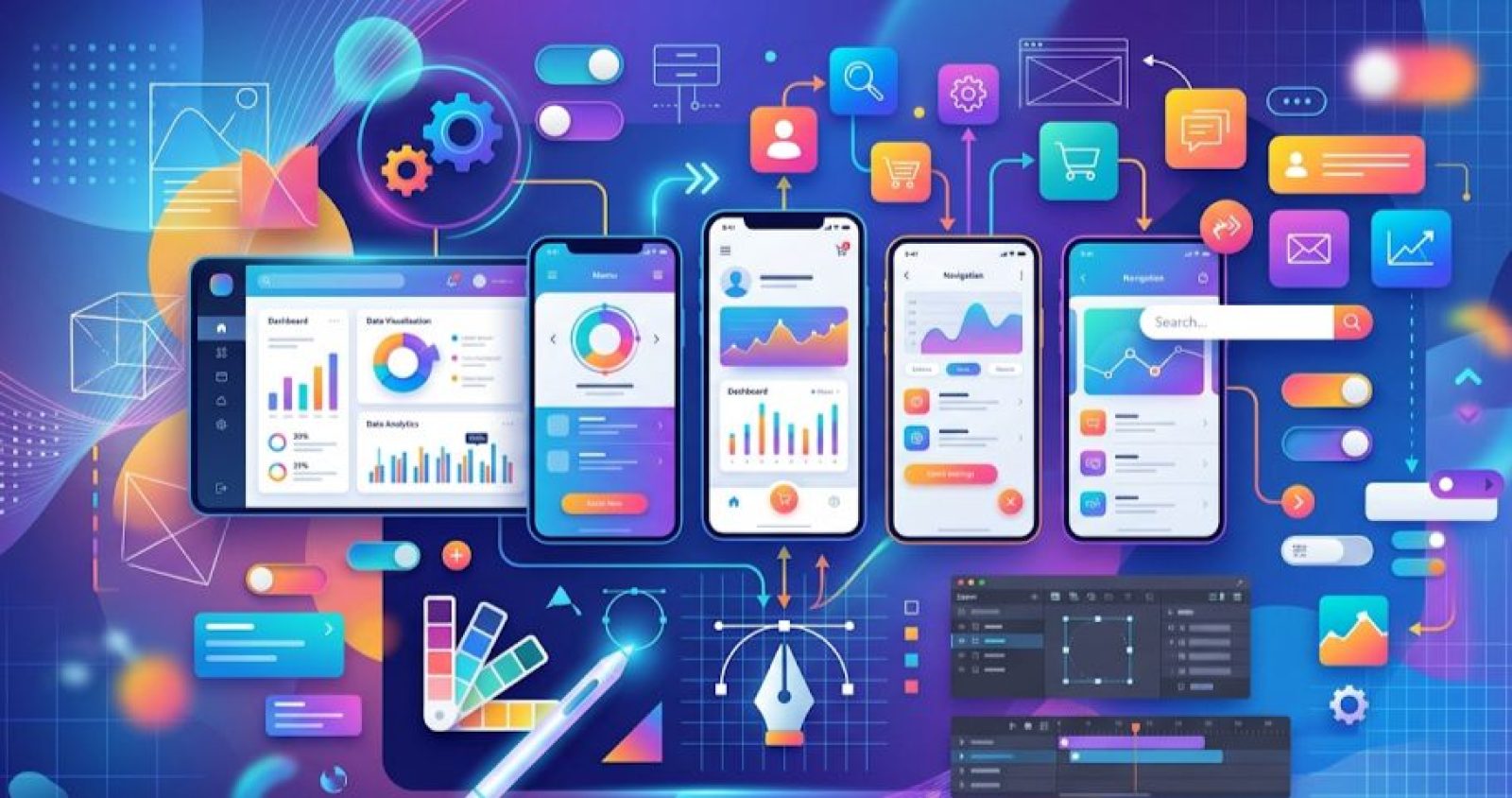 How AI Helps in App Design and UI/UX
