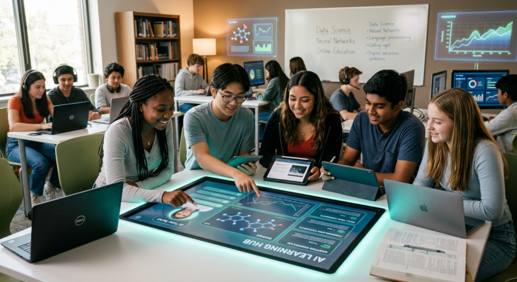 AI in education helps students learn better with personalized content and smart support, improving teaching methods by Scrupulous Technology.