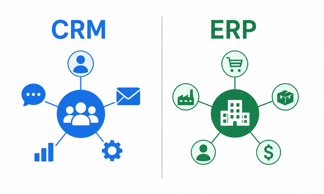 CRM vs ERP: Understanding the Difference