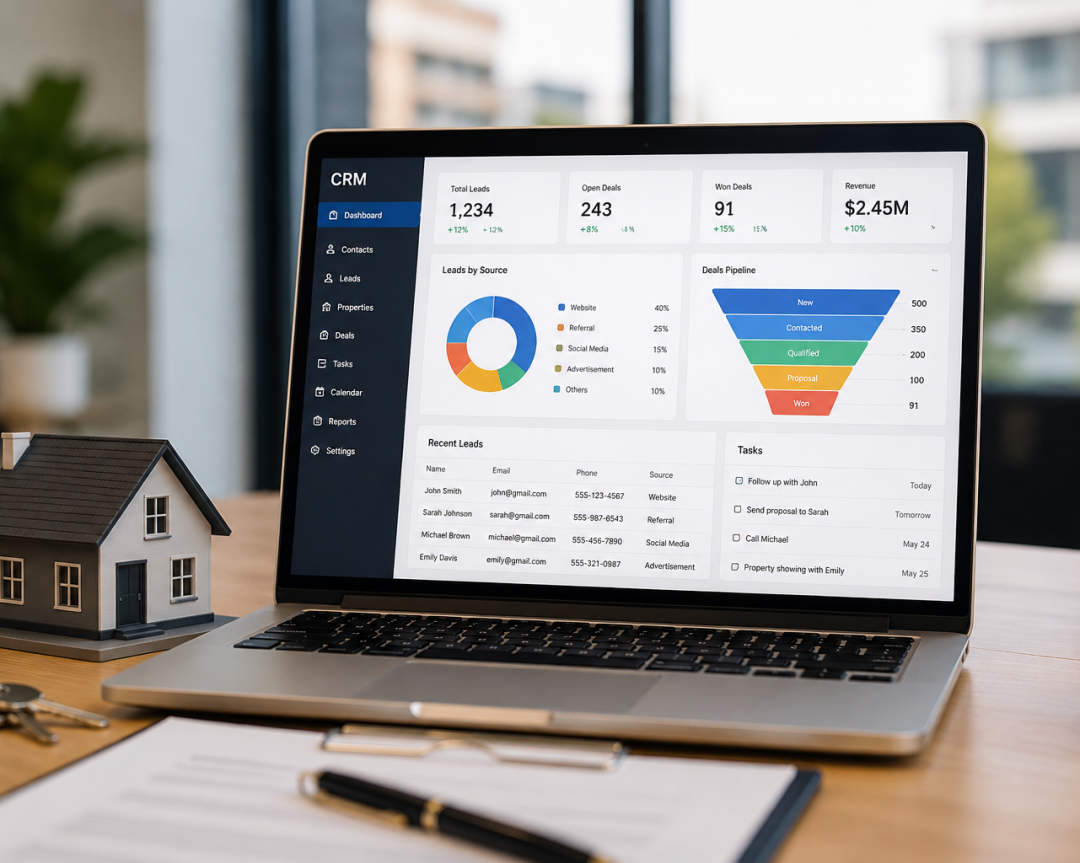 How Real Estate Companies Use CRM Software Successfully