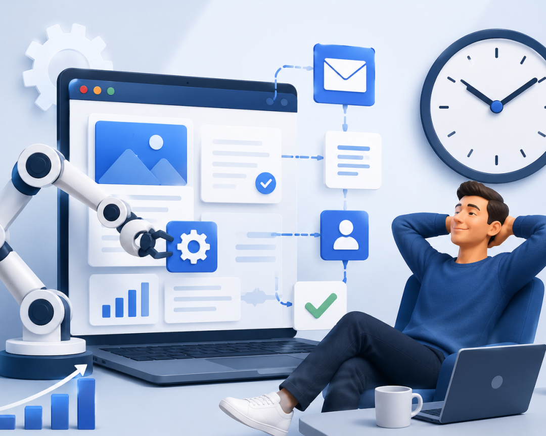 How Website Automation Saves Business Time
