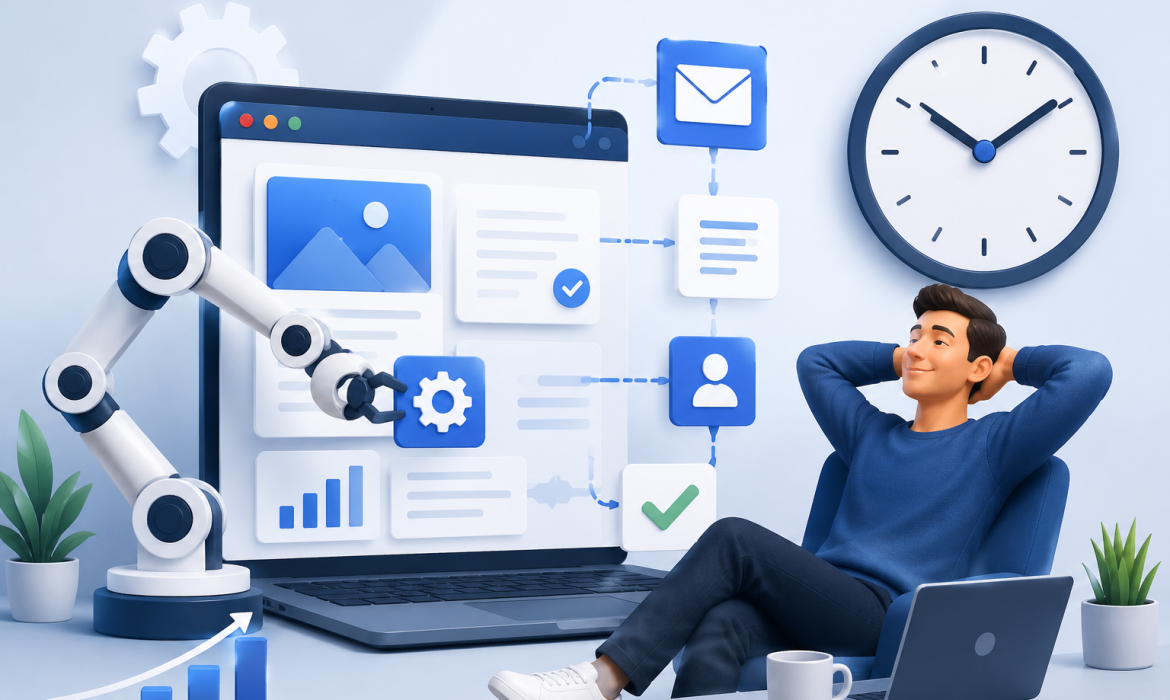 How Website Automation Saves Business Time