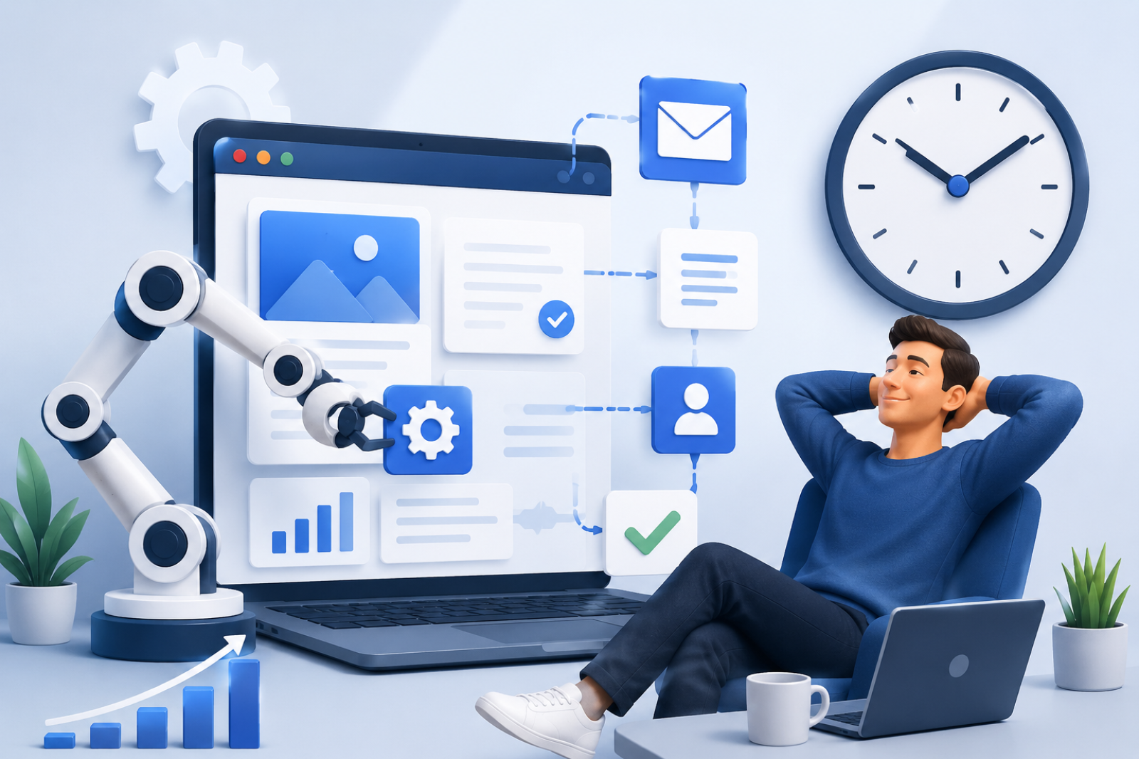 How Website Automation Saves Business Time