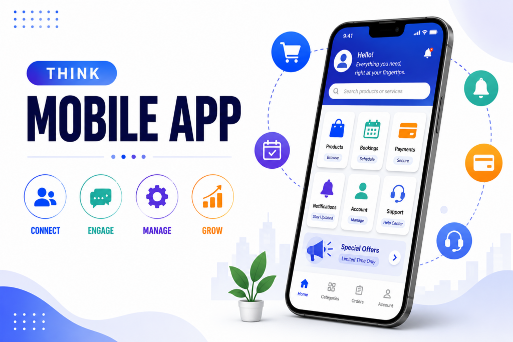 Scrupulous Technology creates smart business mobile apps that help customers connect, shop, book services, and interact with businesses anytime from their mobile devices.