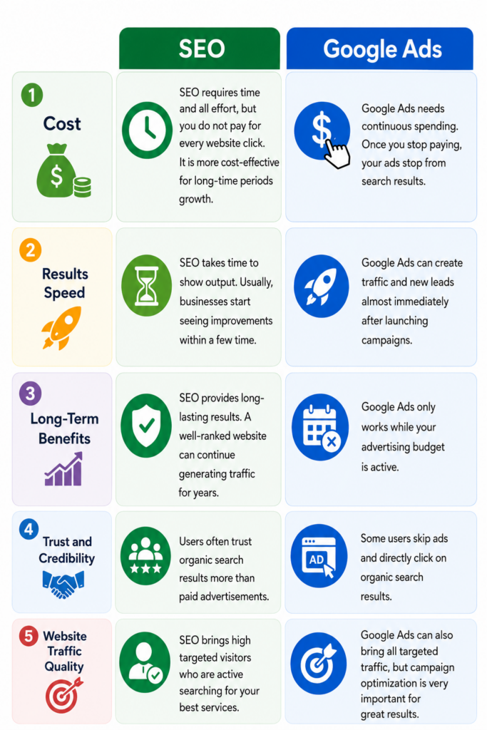 Discover the right digital growth strategy with Scrupulous Technology — expert SEO and Google Ads services to help your business increase traffic, leads, and long-term online success.