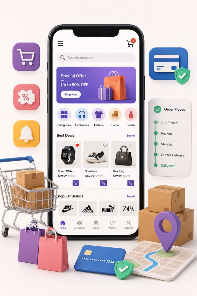 Scrupulous Technology builds fast, secure eCommerce mobile apps that help businesses deliver seamless shopping experiences and increase sales.