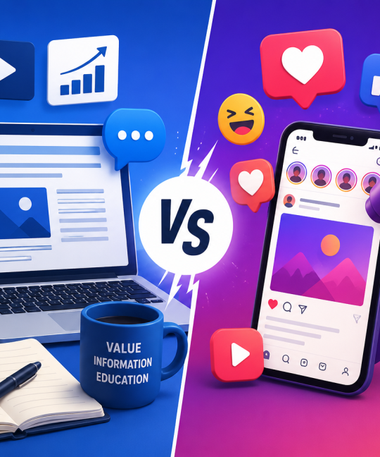 Content Marketing vs Social Media Marketing: Key Differences