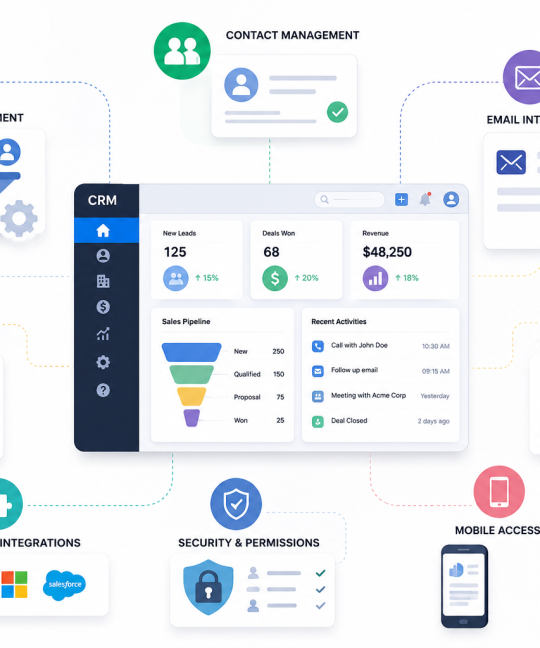 Custom CRM Features for Businesses