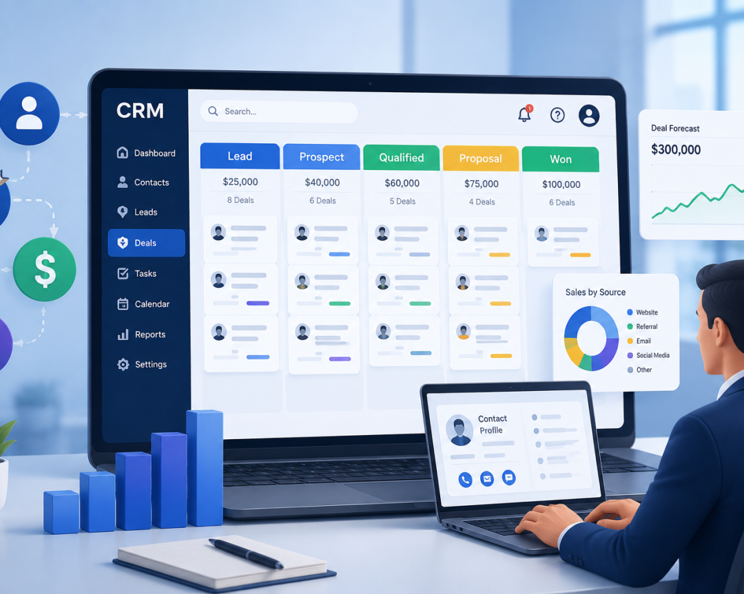 Sales Pipeline Management with CRM Software