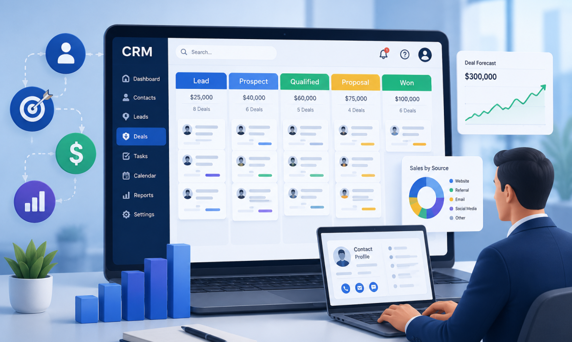 Sales Pipeline Management with CRM Software