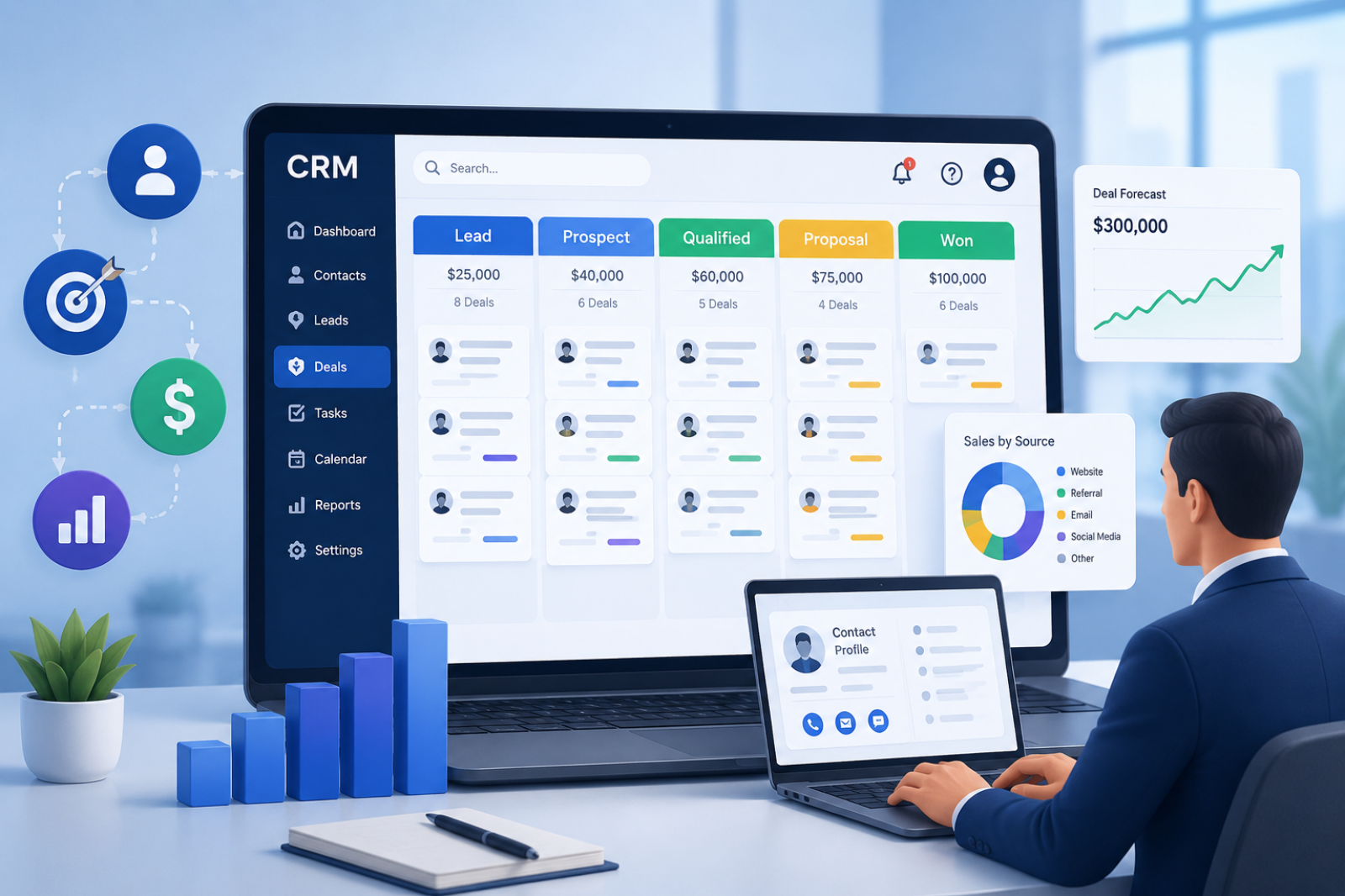 Sales Pipeline Management with CRM Software