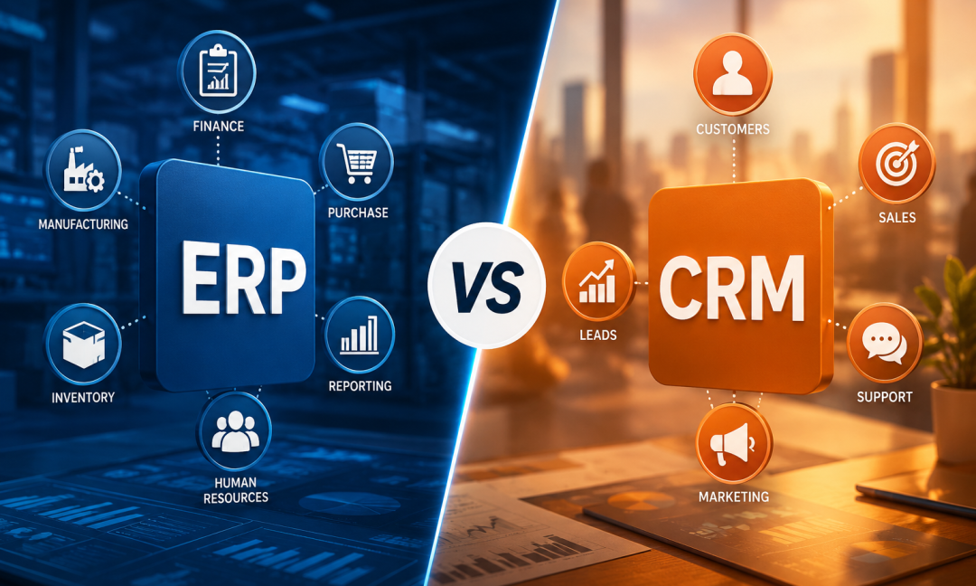 ERP vs CRM: Which Software Does Your Business Need?