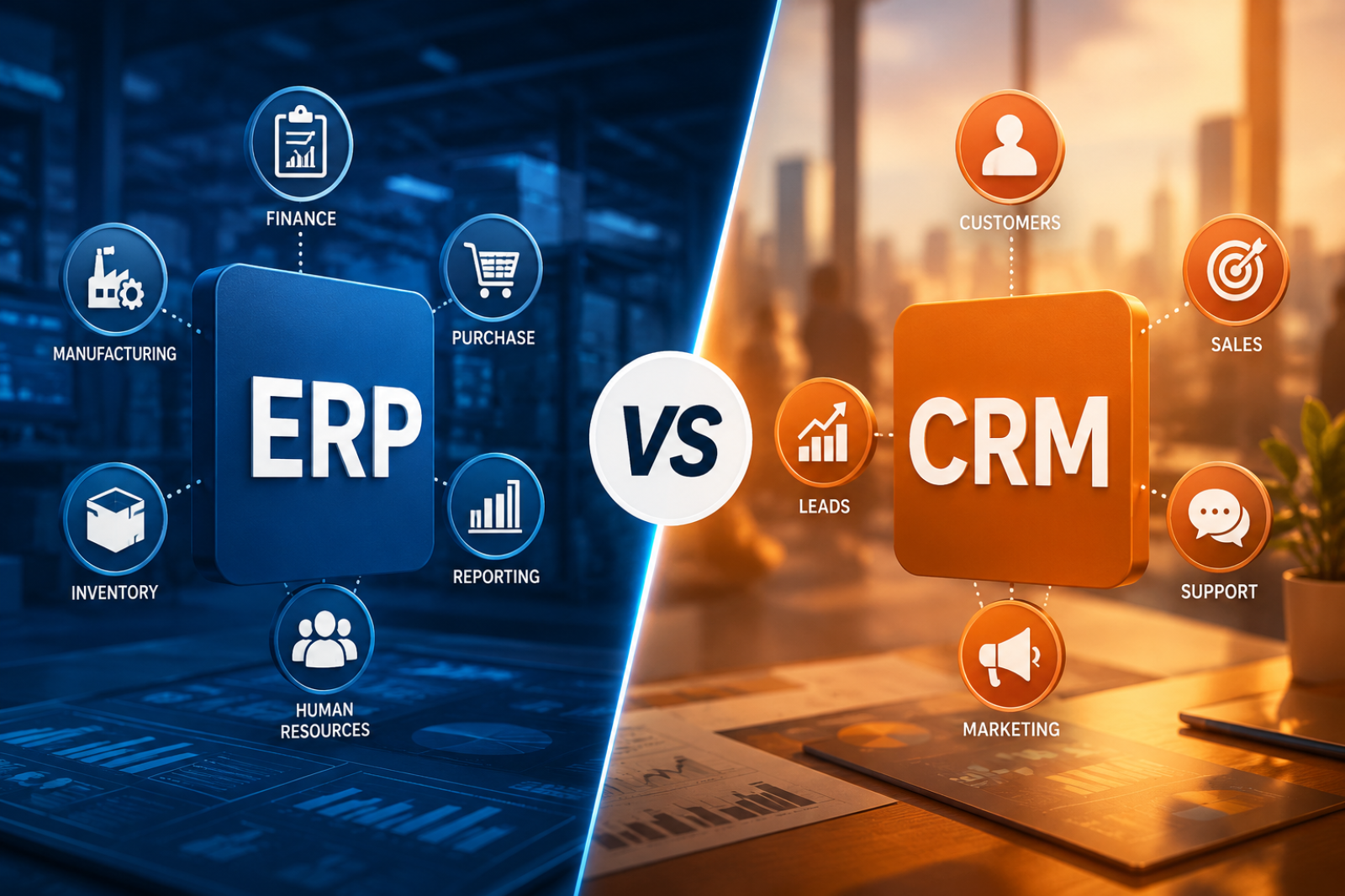 ERP vs CRM: Which Software Does Your Business Need?