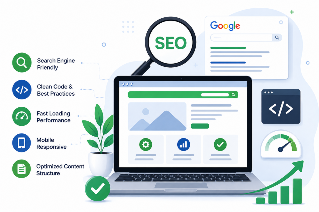 Scrupulous Technology builds SEO-friendly websites that improve search rankings, enhance user experience, and help businesses grow online.