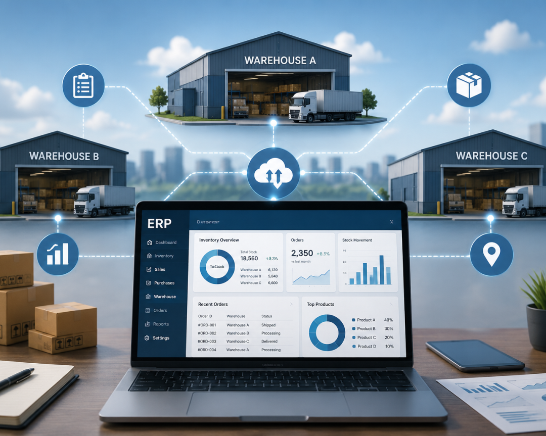 ERP for Multi-Warehouse Businesses