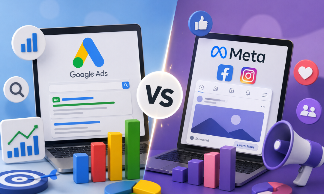 Google Ads vs Meta Ads: Which is Better?