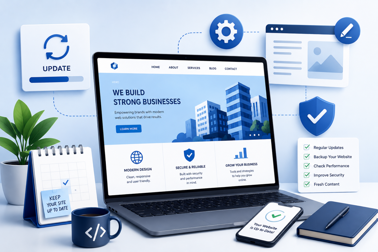 How to Maintain and Update Your Business Website
