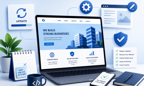 How to Maintain and Update Your Business Website