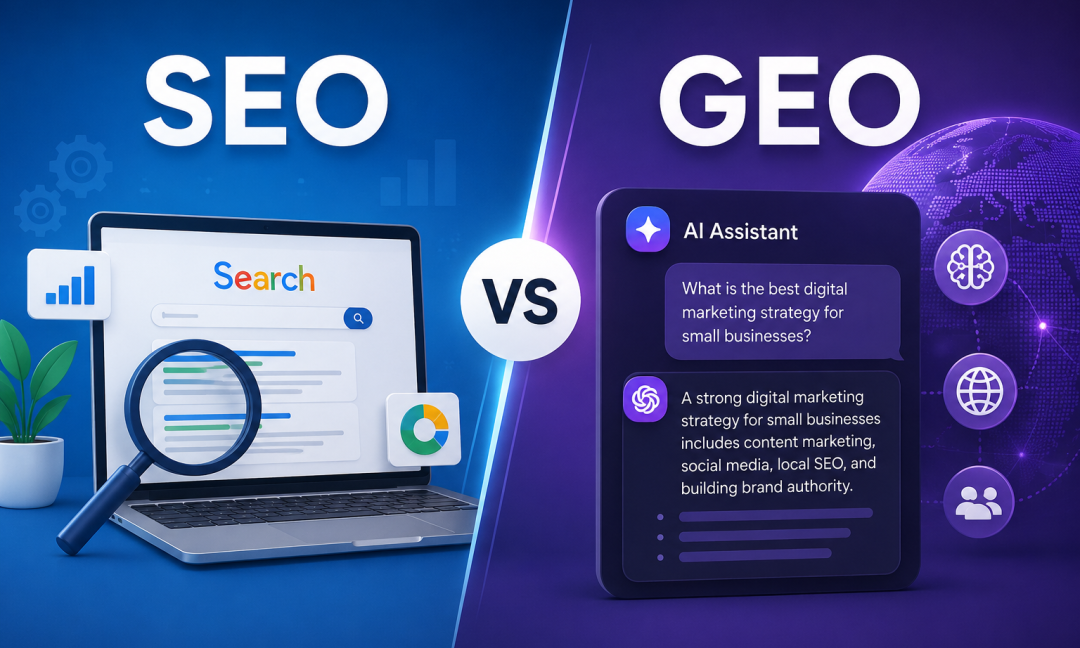SEO vs GEO : What’s the Difference?