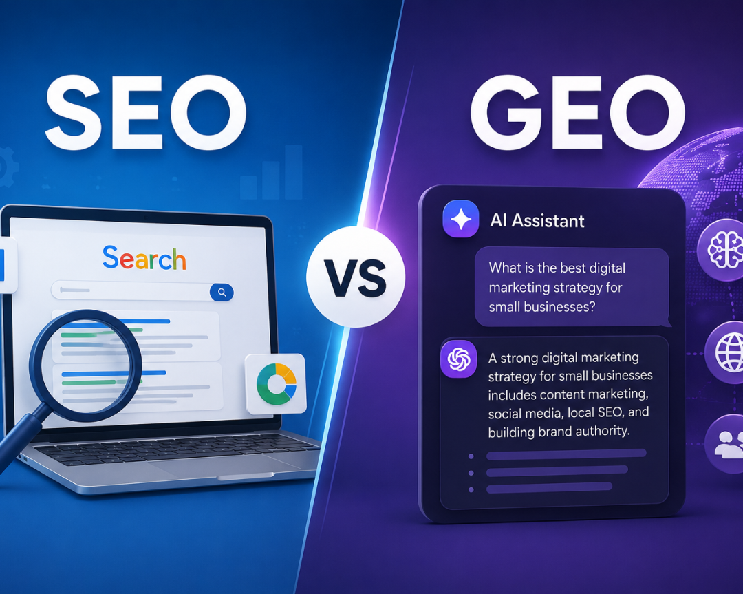 SEO vs GEO : What’s the Difference?