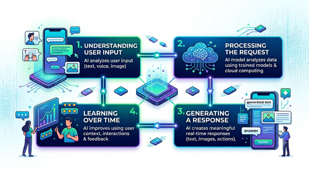 Generative AI helps mobile apps understand user input and deliver smart, personalized responses in real time. Scrupulous Technology builds AI-powered mobile solutions.
