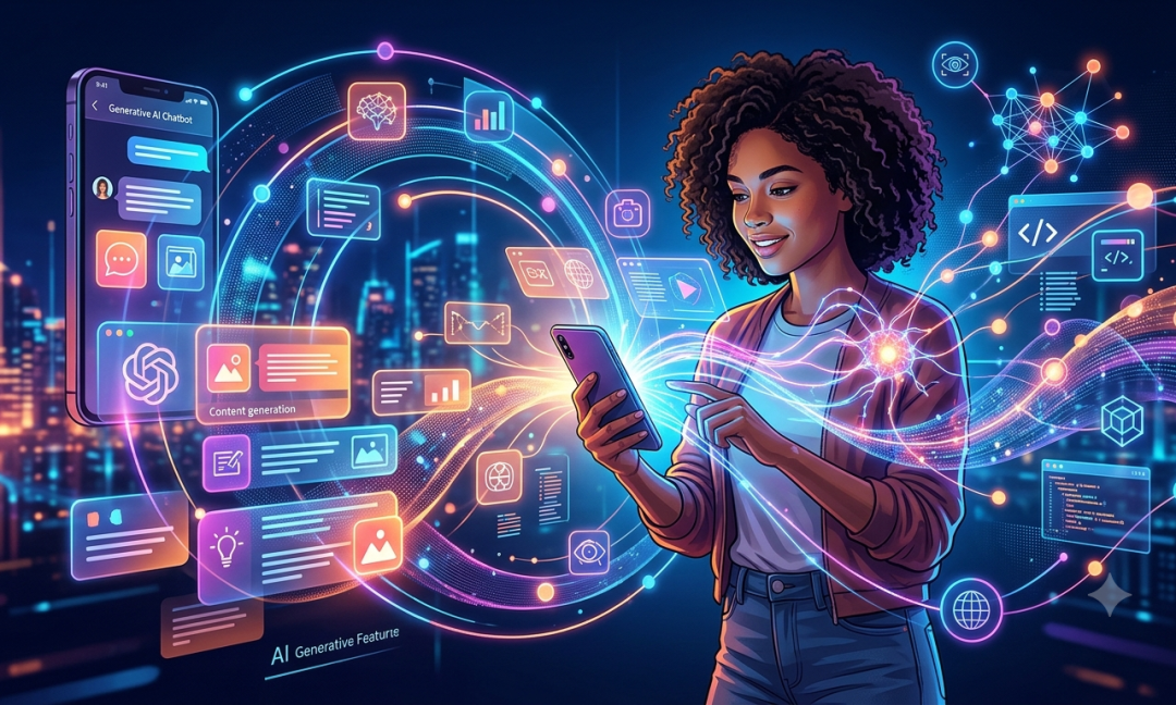 Generative AI in Mobile Apps: Everything You Need to Know