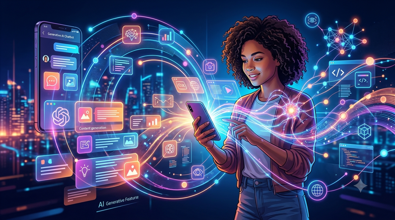Generative AI in Mobile Apps: Everything You Need to Know