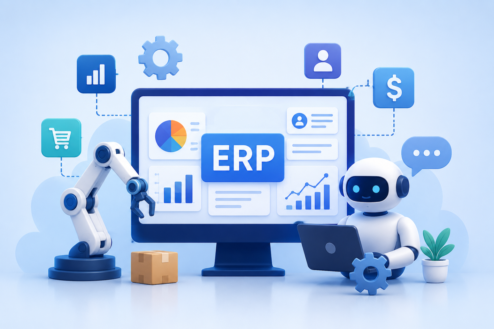 Role of AI and Automation in Modern ERP Software