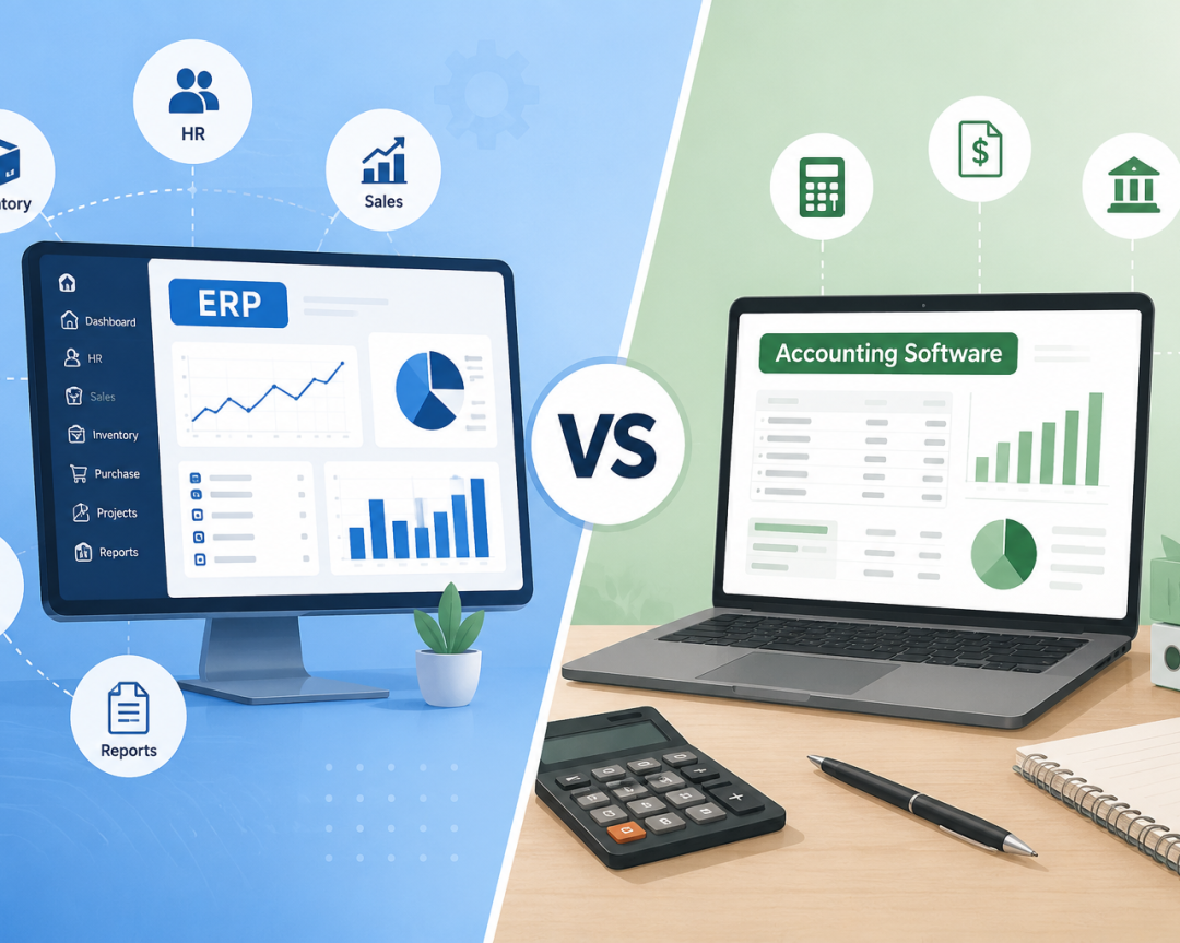 ERP vs Accounting Software: What Is the Difference?