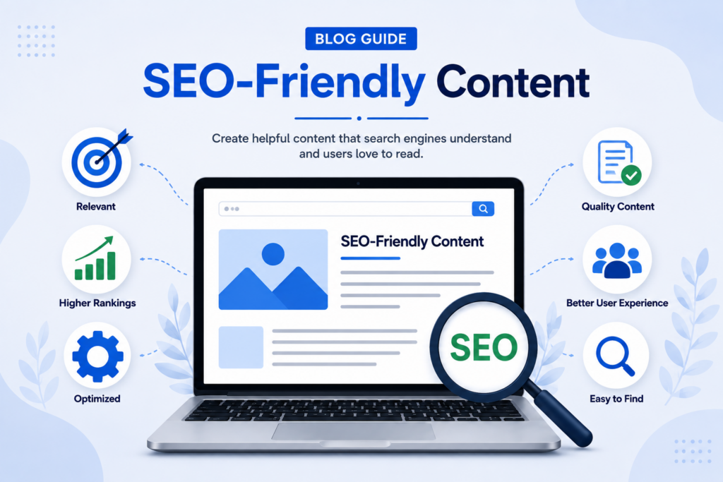 Scrupulous Technology explains SEO-friendly content that helps search engines understand web pages while providing useful, clear, and relevant information for users.
