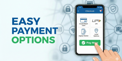 User completing a fast and secure mobile transaction via apps built by Scrupulous Technology.