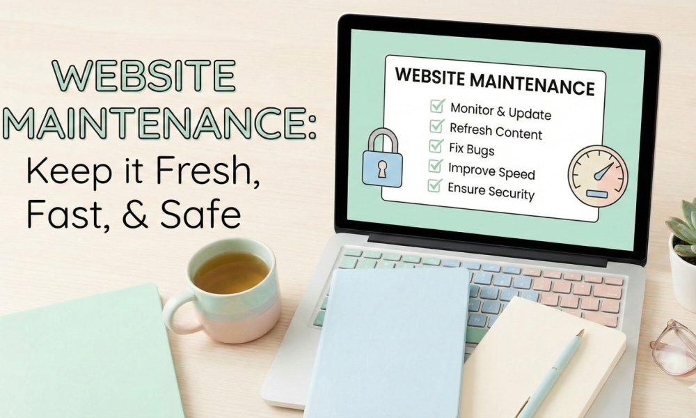 Scrupulous Technology team performing website monitoring, bug fixing, and performance optimization.