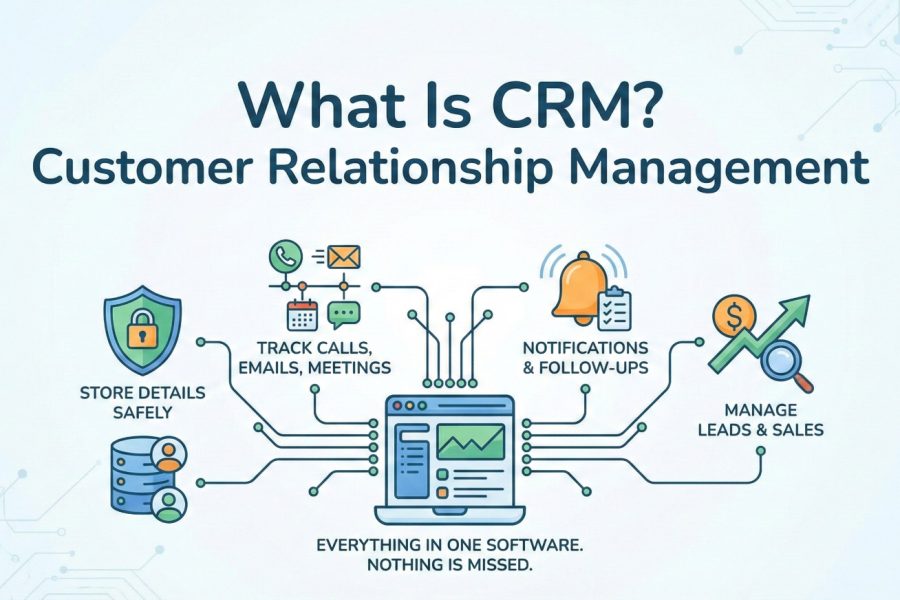 Scrupulous Technology CRM solution for managing customer interactions and automating follow-ups.