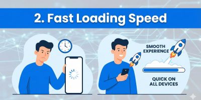 Fast loading mobile application optimized for speed on all devices by Scrupulous Technology.