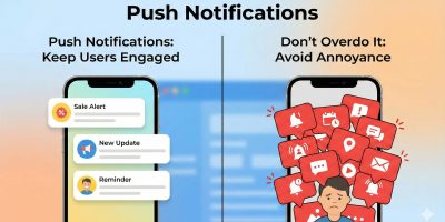 Strategic push notification system to boost app retention developed by Scrupulous Technology.